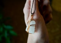 Image 3 of Clear Quartz Crystal Necklace