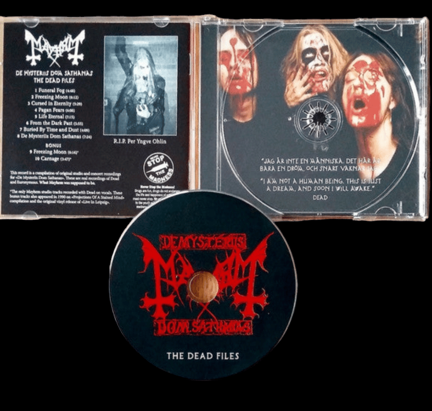 MAYHEM - DE MYSTEIIS DOM SATHANAS (THE DEAD FILES) CD