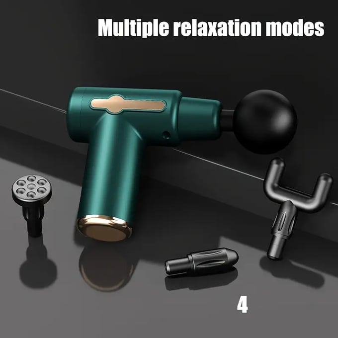 Image of Deep Tissue Massage Gun: Get Instant Relief From Muscle Pain & Tension With Sport Therapy Massager!