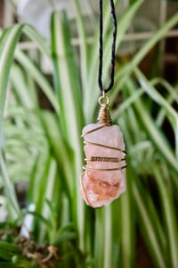 Image 1 of Sunstone Crystal Necklace