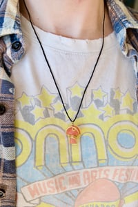 Image 3 of Rhodochrosite Crystal Mushroom Necklace