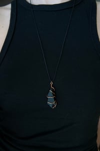 Image 4 of Black Obsidian Crystal Necklace