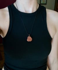 Image 3 of Red Jasper Crystal Necklace