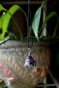 Image 1 of Sodalite Crystal Necklace