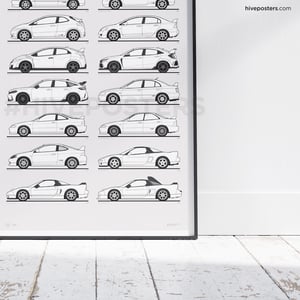 Honda Type R Evolution Poster