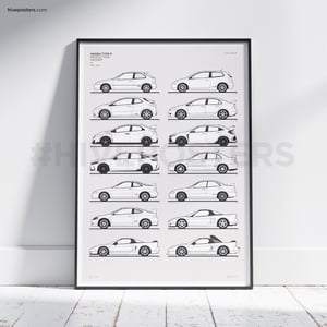 Honda Type R Evolution Poster