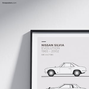 Nissan Silvia Generations Poster