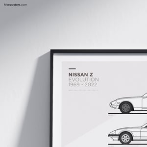Nissan Z Generations Poster