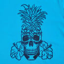 Image 2 of Unisex Pineapple Skull T-Shirt | Lino Block Print | Limited Edition | Custom Handmade Design