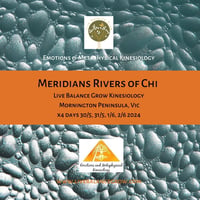 Image 1 of Meridians Rivers of Chi Kinesiology x4 days 30.5-31.5 & 1.6-2.6 2024