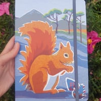 Image 3 of Red Squirrel Notebook