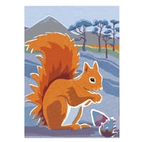 Image 2 of Red Squirrel Notebook