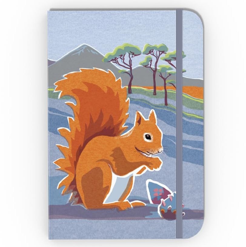 Image of Red Squirrel Notebook