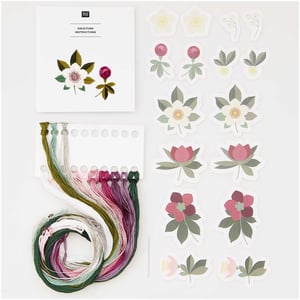 Image of Stick and Stitch Christmas Roses