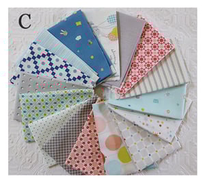 Image of Fabric Bundle - 16 Fat Eighths