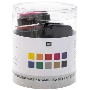 Image of Stamp Pad Set - 10 Colours