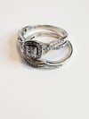 Ladies Diamond Wedding Set