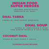 Indian food super heroes-  DHAL  lezione registrata 
