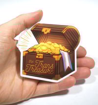 Image 2 of Sticker "Trans Treasure"