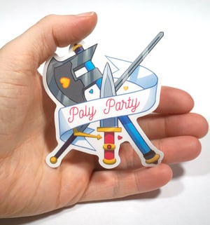 Image of Sticker "Poly party"