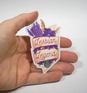 Image of Sticker "Lesbian Legend"