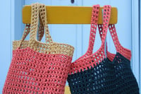 Image 2 of Handmade Crochet Basket 