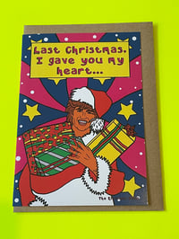 ‘George’ Last Christmas Greetings Card