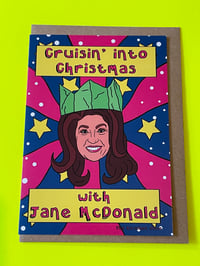 ‘Jane’ Cruising Into Christmas Greetings Card