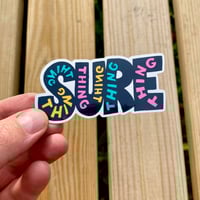 Image 1 of Sure Thing sticker