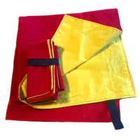 Image 1 of Wild Swimming Changing Mat Red and Yellow