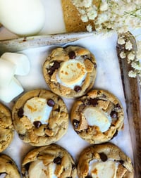 6 Soft Smores Cookies