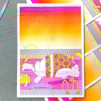 Image 1 of Summer Break - Riso A3 