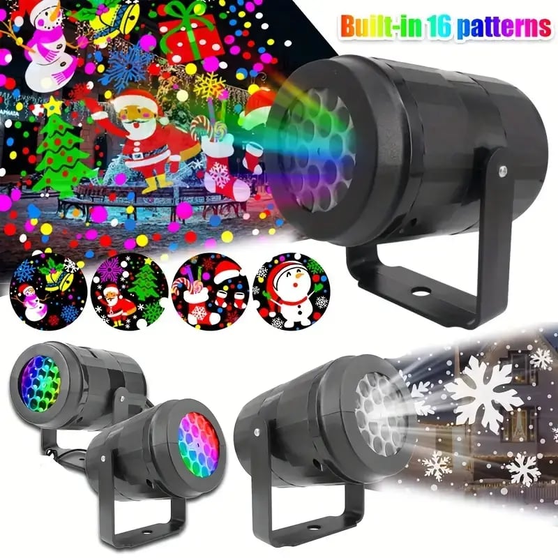 FestiveGlow Christmas LED Projection Illuminate