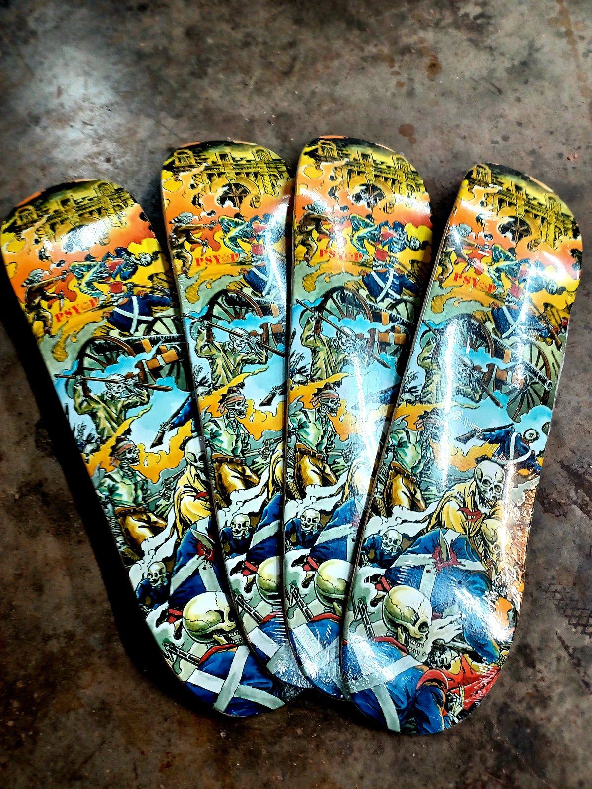 The Alamo 8.25 popsicle | Psyop Skateboards