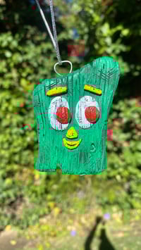 Image 1 of Gumby Driftwood Ornament 