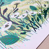 Image 3 of Gerrans Bay Skylarks A3 Print