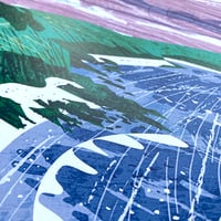 Image 4 of Gerrans Bay Skylarks A3 Print