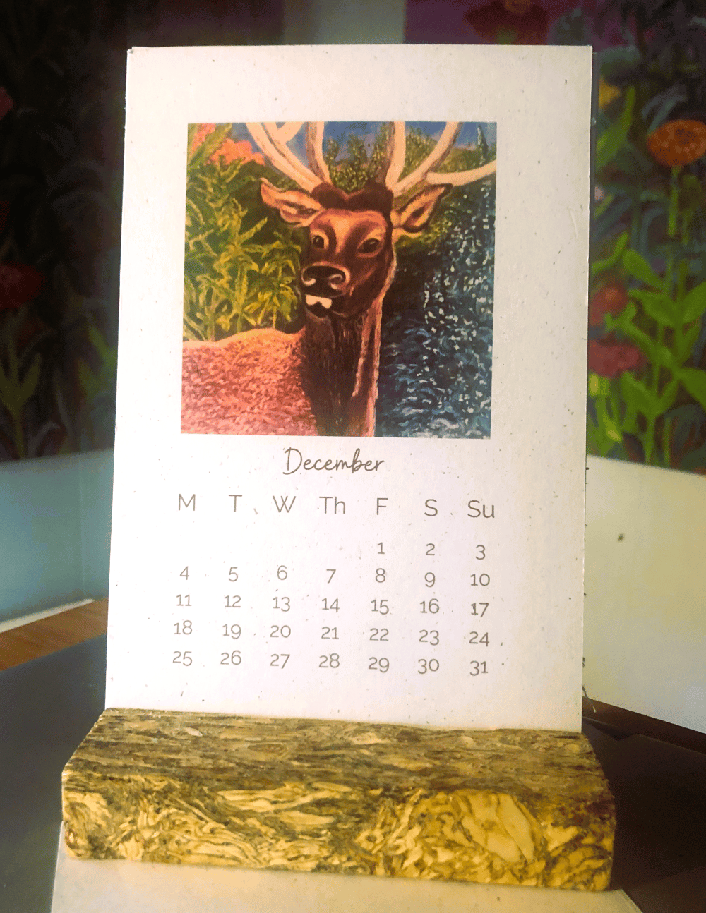 Hemp Materials 2024 Calendar Karina Zedalis HEMP art + design