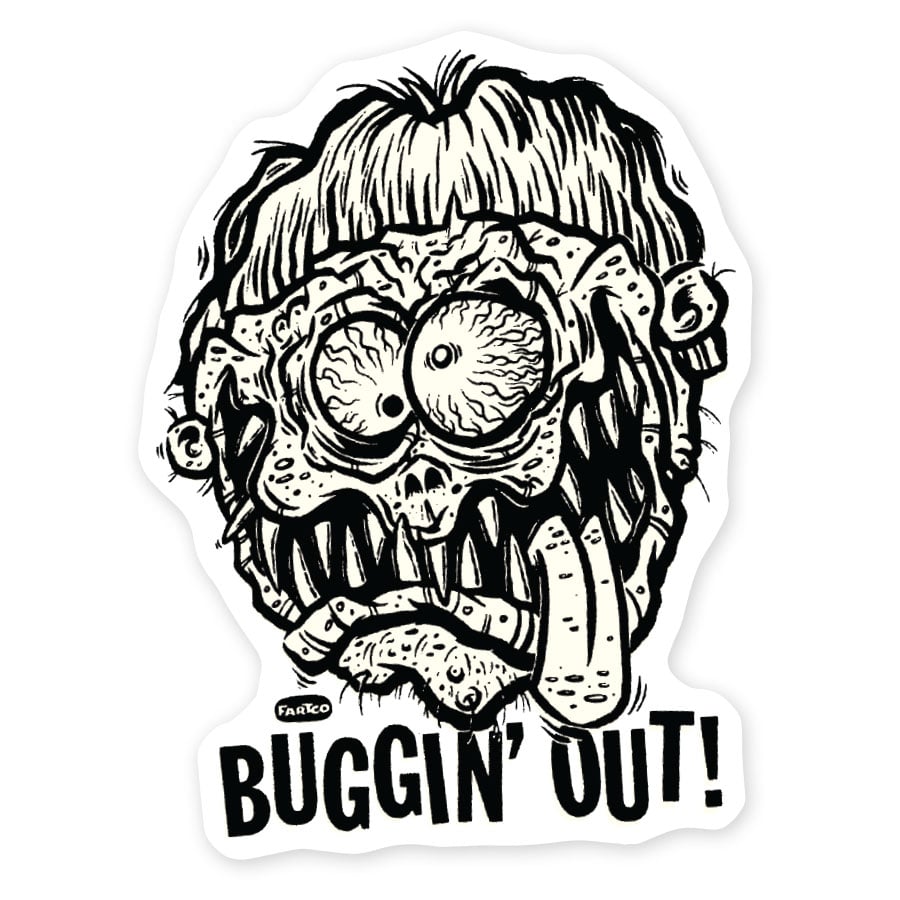 Buggin' Sticker | Fartco Inc