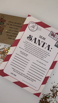Image 2 of Personalised wish list to Santa 
