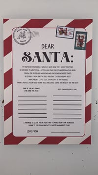 Image 3 of Personalised wish list to Santa 