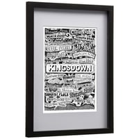 Kingsdown Street Names Framed Print