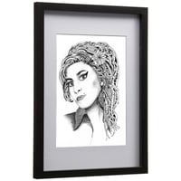Amy Winehouse Framed Print