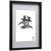 Plague Doctor Framed Print