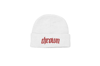 EMBROIDERED BEANIE (WHITE)