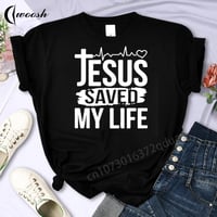 Faith T- shirt Jesus Tees Tops Christian Shirt Women 