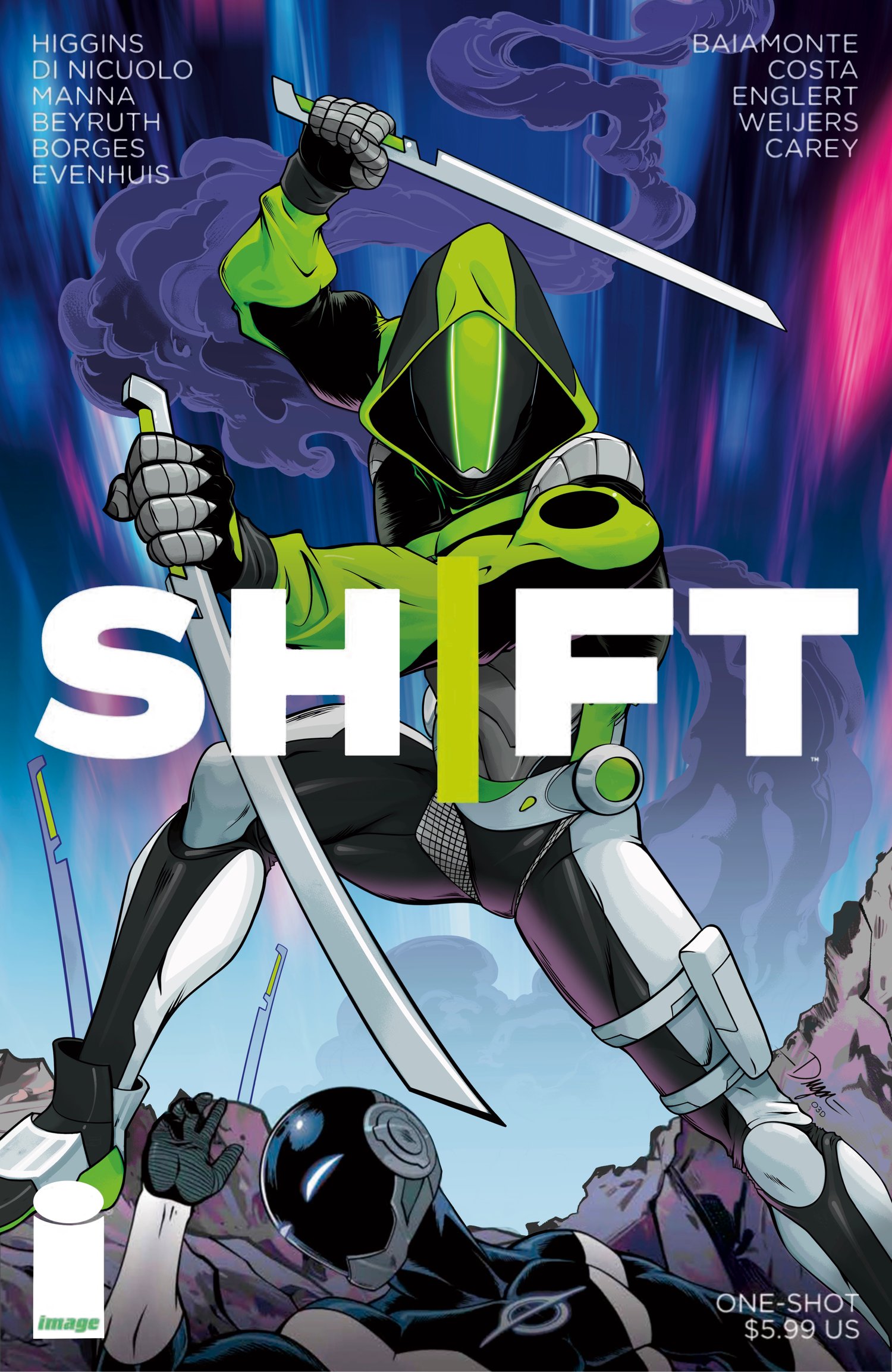 Image of Shift #1 Deegan Puchkors Exclusive Variant (Pre-Order)