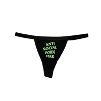 Image 1 of ANTI         SOCIAL          STAR          THONG          