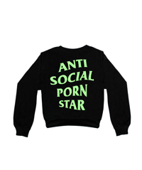 Image 2 of ANTI SOCIAL STAR OVER-SIZED CREWNECK