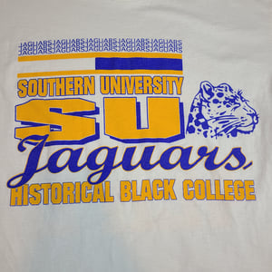 Image of Vintage 90s Southern University Jaguars HBCU Tee